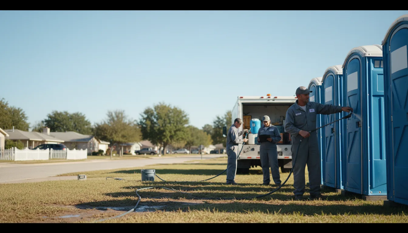 Long-Term Portable Toilet Rental in Artesian, SD near me